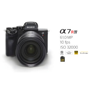 máy ảnh full-frame 35 mm Alpha 7R IV có độ phân giải 61.0 MP