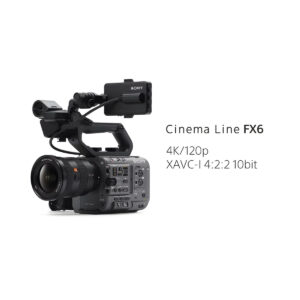 máy quay full-frame FX6 thuộc Cinema Line