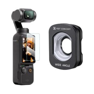 Ống Kính K&F Nano-X Series Wide-Angle Cho DJI Pocket 3: Góc Rộng FOV 112°