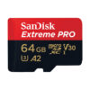 Thẻ nhớ MicroSD 64GB Sandisk Extreme Pro 200 MB/s chính hãng